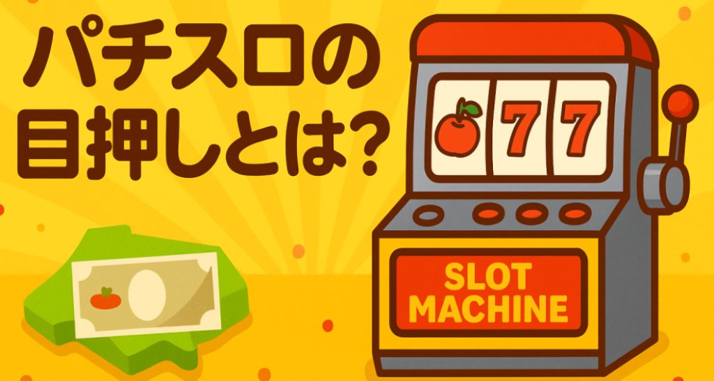 パチスロの目押しとは