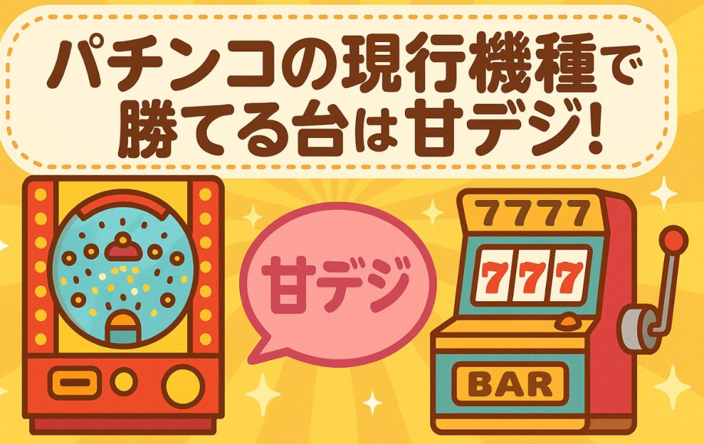 パチンコの現行機種で勝てるのは甘デジ